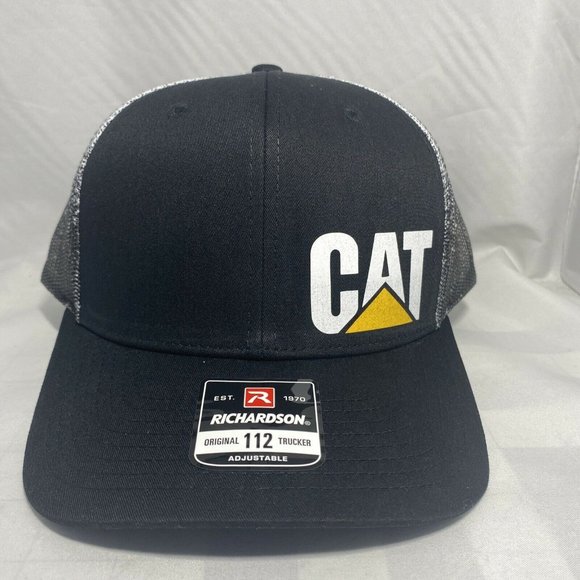Caterpillar CAT Richardson 112 Snap Back Trucker Hat - Picture 3 of 7